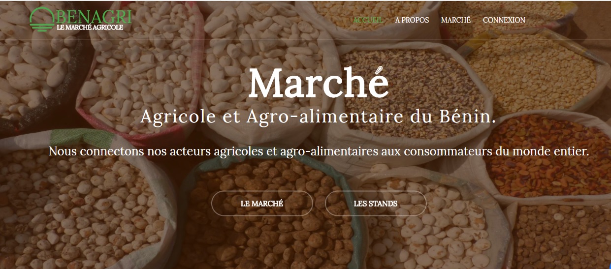 BenAgri, le portail web qui transpose le marché des produits agricoles béninois sur Internet