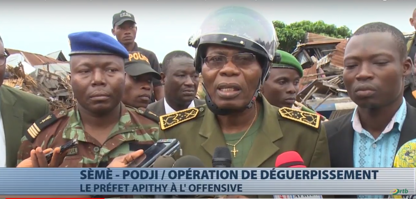 Joachim Apithy déguerpis les populations du site du Port en eaux profondes de Sème-Podji