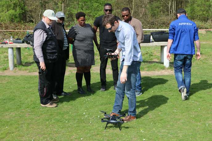 utilisation des drones agricoles en Afrique subsaharienne